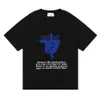 Xiov Men'sTシャツ2023新しいファッションブランドRhude Little Popular Yoga Compass男性と女性のための半袖