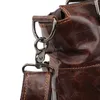 Briefcases Fashion Casual High-quality Natural Real Leather Men Multi-pocket Portable Briefcase Daily Work Lawyer's Shoulder Messenger