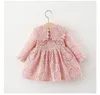 Girl Dresses Msnynieco Born Baby Girls Clothes Casual Long Sleeve Lace Dress For Clothing 1st Birthday Princess Party8579665