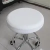 Sandalye Yuvarlak Dışkı Kapağı Kapak Su Geçirmez PU Deri Koltuk Kılıfı Elastik Çubuk Koruyucu Restoran Elastik Çubuk Koruyucu El Ziyafet