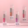 Lucidalabbra Lussuoso set di liner per rossetto liquido diamante a 24 colori senza logo Asciugatura rapida opaca impermeabile ore di lunga durata