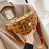 luxury fanny pack designer waist chest bag brown crossbody bags for women fashion purse and handbags korean bum bag wallet1800