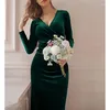 Sukienki swobodne kayotuas damskie sukienka w dniu w denku panie eleganckie marszczenia maxi wieczorne impreza elegancka elegancka koreańska moda streetwear formalna