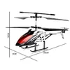 Electric/Rc Aircraft Rctown Helicopter 3.5 Ch Radio Control With Led Light Rc Children Gift Shatterproof Flying Toys Model 220425 Dr Dhp2X