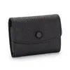 Wallets Women Purse Men Business Card Cover Cow Leather ID Holder Candy Color Bank Box Multi Slot Slim Case Wallet