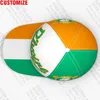 Top Caps Cote D'Ivoire Beyzbol Özel Yapım İsim Team Logo CI Hat Seyahat Fildişi Sahili Ulus Fransızca D Ivoire Bayrak Headgear