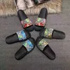 Wholesale Mens Womens Brand Slippers Classic Flower Letter Summer Beach Slipper Shoes Fashion Indoor Outdoor Flat Shoe 35-45