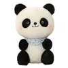 50 cm kawaii mjukt innehav bambu panda plysch doll leksaker söta fyllda djurkontor tupplur hem komfort kudde julklappar