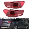 1 SET LED-bakre bakljus f￶r Kia Sorento 20 16-20 20 VARNING Brake T￤ndskor Stopp dimlampan Turnersignal