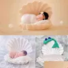Keepsakes Born Pography Prop Baby Props Iron Shell Po Studio Accessori Set For Posing Shoot 220122 Drop Delivery Kids Maternity Dhyp2