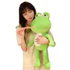 30cm-55cm Funny Tongue-rolling Frog Plush Toy Doll Soft Stuffed Animal Plushies Gifts for Child Girl High Quality