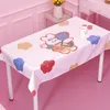 Tafeldoek wg ins kawaii tafelkleed bureau student slaapzaal schattige keukenmat decoratie waterdichte oliebestendige pvc isolatie kussen