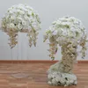 Decorative Flowers Phalaenopsis Hydrangea Rose Ball Wedding Stage Table Layout Simulation Flower Window Exhibition Hall Artificial