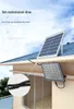 Nowe LED Solar Lights światło spreutowe na zewnątrz rozdzielni lampa ścienna wodoodporne zdalne sterowanie światło uliczne dla ogrodu potężne bezpieczeństwo oświetlenie słoneczne