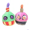 Muñecas de peluche Nightmare Cupcake Neon 8 pulgadas Juguete Fnaf Toys Rellenos 220602 Drop Entrega Regalos Animales Dho9B