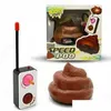 Novelty Games Remote Control Speed Poo Decompression Poop Toy Stool Funny Car Trick People Kids Joke Prank Toys 220315 Drop Delivery Dhvge