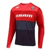 Vestes de course 2022 Maillot de motocross pour hommes Descente MX Cyclisme VTT DH Bicicletta Séchage rapide BMX