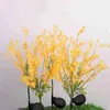 2st Solar Powered Flowers Lights Waterproof Garden Stake Light Yard Patio Decor