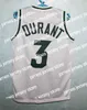 قمصان كرة السلة لبوزات كرة السلة #3 Kevin Durant Montrose Christian High School Retro Classic Basketball Jersey Mens Stitched Custom