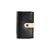 Carteiras Mulheres de camada dupla carteira grande capacidade de couro de cartão comprido embreagem bolsa de alta qualidade cor sólida cor simples
