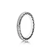 Band Rings Real 925 Sterling Sier CZ Diamond Ring med original Box Fit Pandora Br￶llopsengagemangsmycken f￶r kvinnor Drop Delivery DHTMD