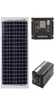 Panel solar de 18V20W 12V 24V Controlador 1500 W Kit AC220V Adecuado para EnergySavi3145133 al aire libre y para el hogar.