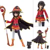 Zabawa dekompresyjna 13cm Figma #407 Konosuba 2 megumin anime Rysunek nr 399 Konosuba Aqua Rysunek nr 425 Kazuma Figurine Model dla dorosłych modelki