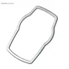 Garniture de moulage de couverture de boutons multimédia d'intérieur de voiture, pour BMW série 1 3 4 5 7 X1 X3 X4 X5 X6 2013-2014 E81 E87 F30 F31 F34 F32