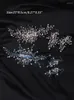 Headpieces Luxury Crystal Brides Headpiece Suit Ladies Wedding Hair Comb Bridal Headwear Accessories Party Prom Jewelry