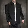 Men's Down Jacket Spring And Autumn Leisure Handsome Baseball Suit Korean Fashion Work Clothes Top Is Versatile