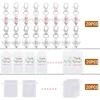 Favor Favor Favor 20pcs Caixa de presente Decor Angel Keychain Organza Bags Favores de casamento Pingente Christmas para convidados lembrança