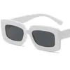 Nuevas gafas de sol rectángulo unisex lentes de sol