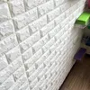 Pegatinas de pared autoadhesivas 3D para habitación de niños, decoración de dormitorio, papel tapiz de ladrillo de espuma DIY, pegatina para el hogar y la vida