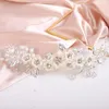 Headpieces Luxury Crystal Bridal Headpiece Pearl Flower Headdband Fashion Party Prom Hair Jewelry Wedding Accessories For Women