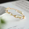 Bangle 2023 Sale Fashion Jewelry Original Freshwater Pearl Women's Charm Cuff Bangles