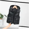 Gilet École Enfants À Capuche Puffer Gilet Chaleur Enfant Hiver Filles Garçons Doudounes Blanc Canard Vêtements 311 Ans Drop Delivery Dhaoy