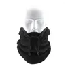 Cycling Caps Men Women Winter Faux Fleece Balaclava Hood Hat Outdoor Windproof Full Face Cover Ski Mask With Drawstring