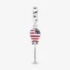 Star Stripe Balloon Charm Armband Pendant Women Designer Jewelry Diy Fit Pandora Armband