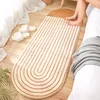 Carpets Imitation Cashmere Carpet Oval Fluffy Soft For Living Room Rugs Bedroom Cartoon Floor Foot Mat Kid Beside Bed Thicken