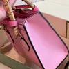 borsa di bambù dei progettisti del sacchetto di totalizzatore di 5A Tquality Pochette di modo della borsa delle donne dei sacchetti di spalla del cuoio genuino