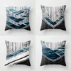 Pillow Creative Wood Texture Marble Pillows Cases Modern Nordic Geometric S Case Farmhouse Home Decor Sofa Couch Throw