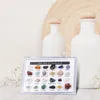 Christmas Decorations Fashion Countdown Original Stone Storage Gift Box Natural Crystal Agate 24 Kinds Samples Party Decoration