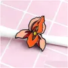Pins Brooches Feminism Blooming Uterus Flower Enamel Pins Badge Lapel Alloy Metal Fashion Jewelry Accessories Gifts 6143 Q2 Drop Del Dhxsc