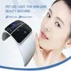 Draagbaar opvouwbaar 7 Licht LED -gezichtsmasker PDT Licht voor huidtherapie Beauty Machine voor gezichtshuid Verjongingssalon Beautyapparatuur