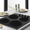 Table Mats Electric Induction Hob Protector Mat Anti-Slip Silicone Cooktop Scratch Cover Heat Insulated Mat-ABUX