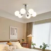 Chandeliers Modern Glass Ball Led Ceiling Chandelier Chrome For Bedroom Living Dining Room Home Pendant Lamp Bauhaus Luminaire Lighting 2022