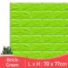 Adesivos de parede 3d adesivo auto -adesivo para crianças decoração de quarto de espuma diy tijolo papel de parede de parede para casa adesivo