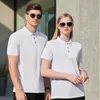 Fashion Desiger Polo Shirts Men Luxe Casual Classic Women T-shirt Letter Afdrukken Borduurwerk revers korte mouwen T-stukken