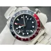 Relojes de hombre de primera calidad 41 mm Bisel rojo / azul Ref.79830 Acero inoxidable 316l Movimiento automático resistente al agua Relojes de pulsera de negocios con cristal de zafiro resistente al agua