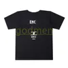 Designer Mens Summer New T-shirt Fashion Letter Print och broderi Tees Couples Black White Tops Asian Size S-XL